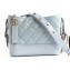 Chanel Aged Calfskin Gabrielle Small Hobo Bag A91810 Sky Blue