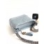 Chanel Aged Calfskin Gabrielle Small Hobo Bag A91810 Sky Blue