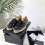 Chanel Stitching CC Logo Espadrilles Black