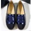Chanel Stitching CC Logo Espadrilles Blue