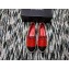 Chanel Lambskin Espadrilles G34431 Red 2019