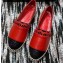 Chanel Lambskin Espadrilles G34431 Red 2019