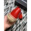 Chanel Lambskin Espadrilles G34431 Red 2019