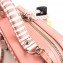 Chanel Striped Grained CC Filigree Vanity Case Medium Bag A93343 Pink 2019