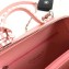 Chanel Striped Grained CC Filigree Vanity Case Medium Bag A93343 Pink 2019