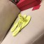 Valentino Rockstud Jelly Bow PVC Thong Flip Flops Yellow
