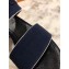 Louis Vuitton Heel 10cm Platform 6cm Harbour Wedge Sandals Canvas Navy Blue 2019