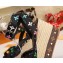 Louis Vuitton Heel 10cm Platform 6cm Timelapse Wedge Sandals Monogram Canvas Black/Multicolor 2019