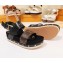 Louis Vuitton Calf Leather and Patent Monogram Canvas Timelapse Sandals Black 2019