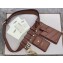 Fendi Multi-accessory Leather Belt Bag Brown 2019