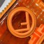 Fendi All-Over FF Logo Mini Kan I Bag in PU Orange 2019