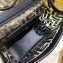 Fendi All-Over FF Logo Mini Kan I Bag in PU Black 2019