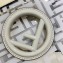 Fendi All-Over FF Logo Medium Kan I Bag in PU White 2019