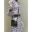 Fendi Two-Pocket Leather Messenger Mini Bag Green 2019