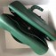 Hermes Halzan Togo Calfskin Leather Bag Green