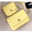Chanel Lambskin Side Pack Bag AS0545 Yellow 2019