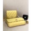 Chanel Lambskin Side Pack Bag AS0545 Yellow 2019