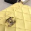 Chanel Lambskin Side Pack Bag AS0545 Yellow 2019