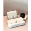 Chanel Lambskin Side Pack Bag AS0545 White 2019