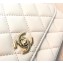 Chanel Lambskin Side Pack Bag AS0545 White 2019