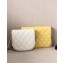 Chanel Lambskin Two-Tone Side Pack Bag AS0649 White/Yellow 2019