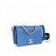 Chanel Quilted Flap Bag with Adjustable Strap AS0574 Blue 2019