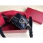 Valentino Small Boomstud Crossbody Camera Case Bag 0103 Black 2019