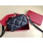 Valentino Small Boomstud Crossbody Camera Case Bag 0103 Black 2019