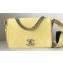 Chanel Quilted Flap Bag with Adjustable Strap AS0574 Yellow 2019