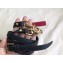 Valentino Rockstud Shoulder Bag with Removable Strap 0118 Black 2019