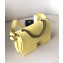 Chanel Quilted Flap Bag with Adjustable Strap AS0574 Yellow 2019