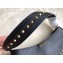 Valentino Rockstud Shoulder Bag with Removable Strap 0118 Black 2019