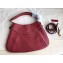 Valentino Rockstud Shoulder Bag with Removable Strap 0118 Red 2019