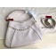 Valentino Rockstud Shoulder Bag with Removable Strap 0118 Ivory White 2019