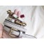 Valentino Rockstud Shoulder Bag with Removable Strap 0118 Ivory White 2019
