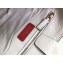 Valentino Rockstud Shoulder Bag with Removable Strap 0118 Ivory White 2019