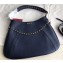 Valentino Rockstud Shoulder Bag with Removable Strap 0118 Dark Blue 2019