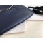 Valentino Rockstud Shoulder Bag with Removable Strap 0118 Dark Blue 2019