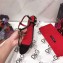Dolce & Gabbana DG AMORE Thong Sandals Black 2019