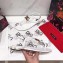 Dolce & Gabbana DG AMORE Thong Sandals White 2019