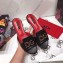 Dolce & Gabbana DG AMORE Slippers Black 2019