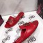 Dolce & Gabbana DG AMORE Slippers Red 2019