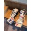 Balenciaga Heel 10.5cm Square Toe Graffiti Sandals White 2019