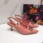 Dolce & Gabbana DG AMORE Heel 6.5cm Slingbacks Pink 2019