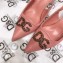 Dolce & Gabbana DG AMORE Heel 6.5cm Slingbacks Pink 2019