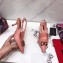 Dolce & Gabbana DG AMORE Heel 6.5cm Slingbacks Pink 2019