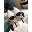 Chanel Pearl Heel 8.5cm Pumps G31983 White 2019