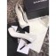 Chanel Pearl Heel 8.5cm Pumps G31983 White 2019