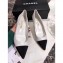 Chanel Heel 6.5cm Pumps White 2019