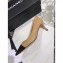 Chanel Heel 6.5cm Pumps Apricot 2019